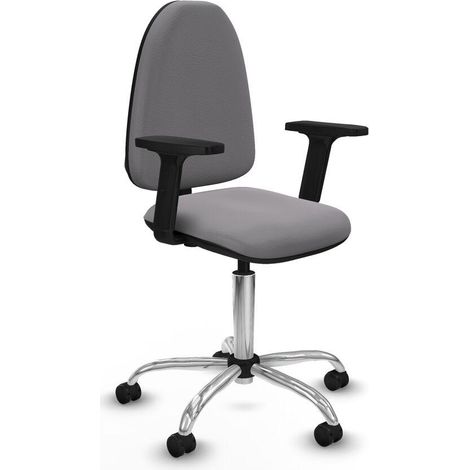 Piqueras y Crespo Aýna Silla de Oficina Gris Ergonómica