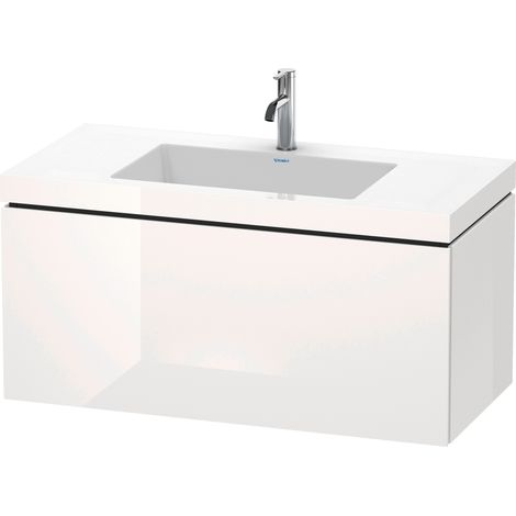 Duravit L-Cube c-bonded Ensemble suspendu, 1 tiroir, sans