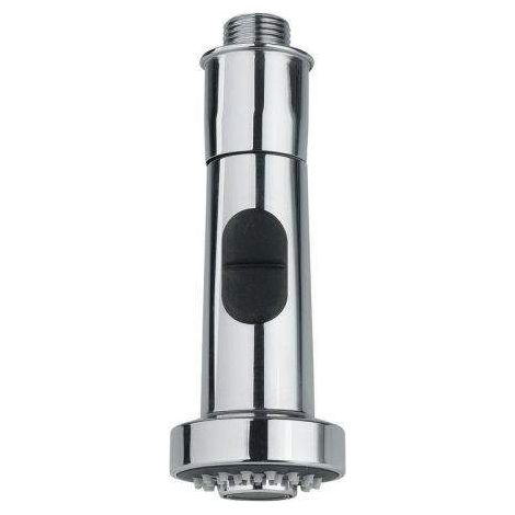 Doccetta di ricambio da cucina con doppio getto e aggancio magnetico Idral 09403  Cromo