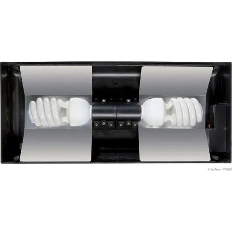 Hagen Galerie Compacte Illuminazione Nera 45 cm
