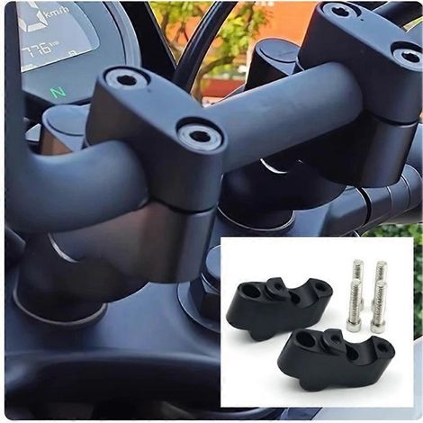 Rehausse de guidon pour motos Honda CL250, CL300 et CL500 (2023-2025), type clip-on. (1/3)