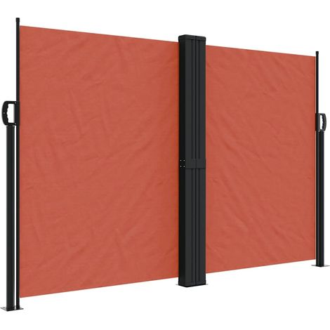 Maison Exclusive - Tenda da Sole Laterale Retrattile Terracotta 160x1000 cm