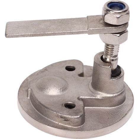 Loquet à came marin 61x57mm, poignée de trappe intégrée marine, quincaillerie de yacht en acier inoxydable argenté 316. (1/5)