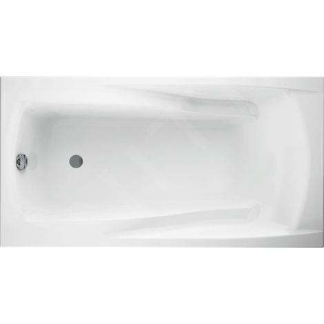 Cersanit Zen - Baignoire 160 x 85 cm, pieds inclus, blanc S301-127 (1/5)