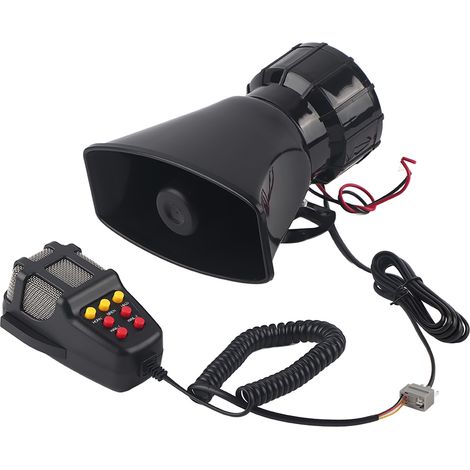 Zoternen Altoparlante audio per auto, comoda sirena a tromba efficace per
