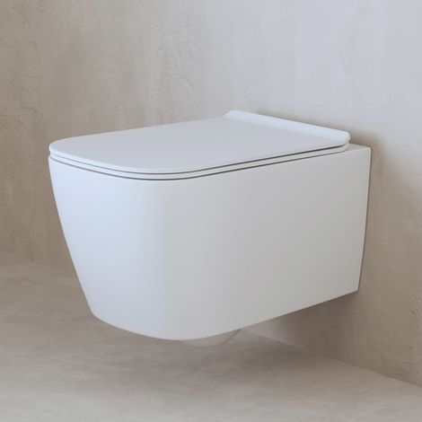 ALLUVION Mars Wand-WC Tiefspüler ohne Spülrand (1/5)