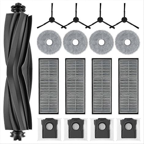 Pour les lingettes de balai à franges en caoutchouc principal Dreame X30 Pro Ultra / X30 Pro Plus (1/5)