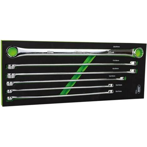 JBM 51864 KIT DI 6 CHIAVI EXTRA LUNGHE A 12 FOGLI (1/3)