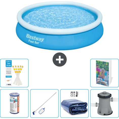 Bestway Piscina Bestway Fast Set Rotonda - 366x76 cm - 7-pezzi  S20
