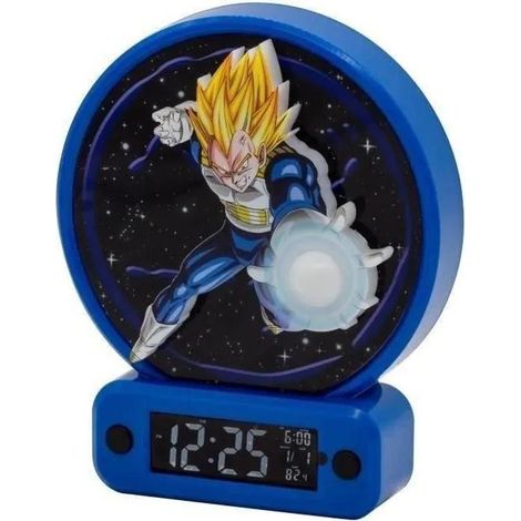 Teknofun Wecker Dragon Ball Z blau 15 cm mit Licht