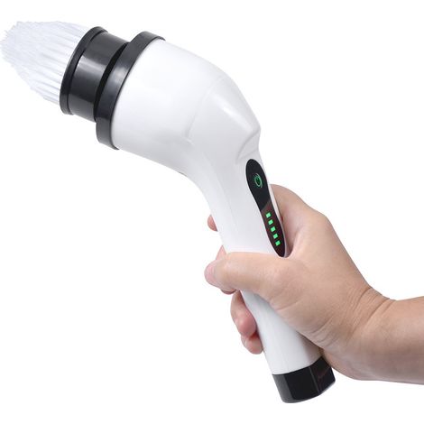 B. Living  Brosse de ménage électrique multi usage CLEAN PRO - Brosse Rotative Nettoie et Récure toutes les surfaces (1/5)