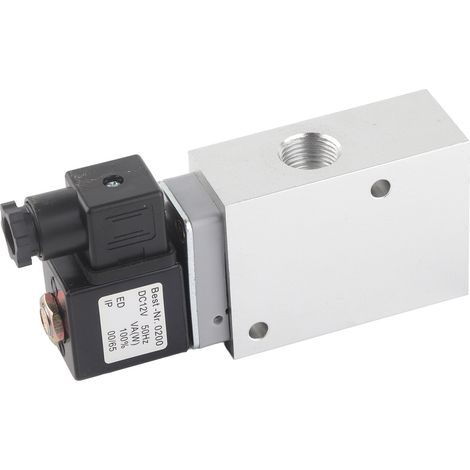 Électrovanne 2 positions 3 voies, distributeur monostable, diamètre 12 mm, référence 8020850, 12 V DC (1/5)
