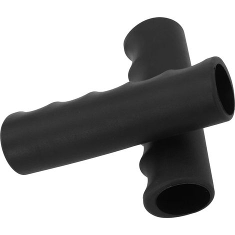 2 Tubes Ronds Noirs De Rechange pour Brouette, Poignées Antidérapantes Et Résistantes Aux Intempéries, pour Le Jardinage Et La Construction (118 X 27 Mm) (1/5)