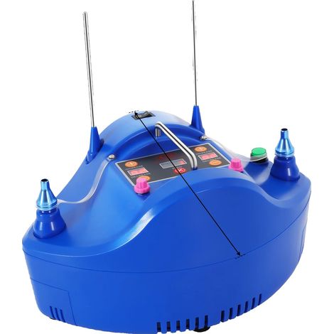 Gonfiatore elettrico per palloncini, potenza 1200W, doppia porta di gonfiaggio, pedale incluso. (1/2)