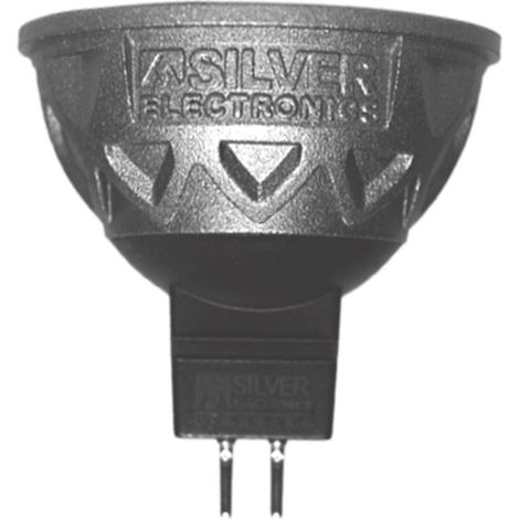 Glühbirne led pro silver electronics dichroic 5w=60w - gu5.3 - 12v -   3000k - 38º - 470 lm - warmes licht - a+