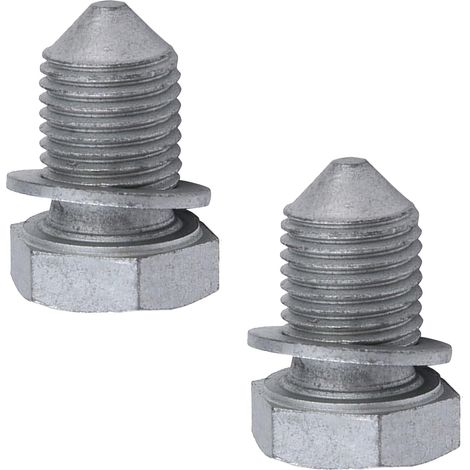 2 pièces de bouchon de vidange d'huile, N90813201 N90813202 bouchon de vidange d'huile m14x1,5, vis de vidange d'huile, joint d'étanchéité pour bouchon de vidange d'huile pour voitures (1/5)