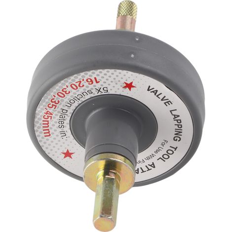 Accessoire d'outil de rodage de soupape avec 5 plaques d'aspiration, 1000-1250 tr/min, universel pour petits moteurs (1/5)
