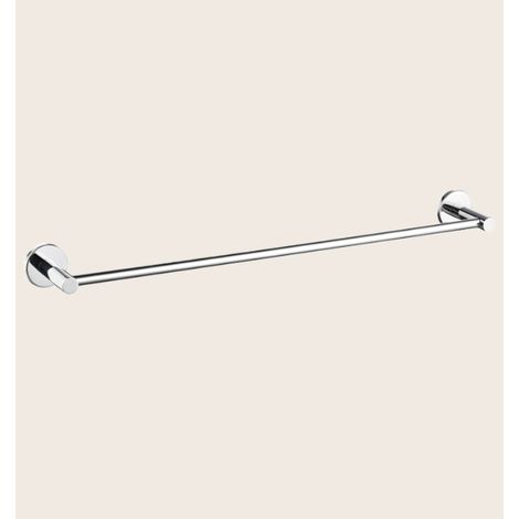 Portasciugamani 50 cm nichel spazzolato Minimal
