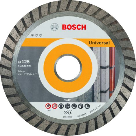 2608602394 - Disco diamantato Standard for Universal Turbo 125 x 22,23 x 2 x 10 mm