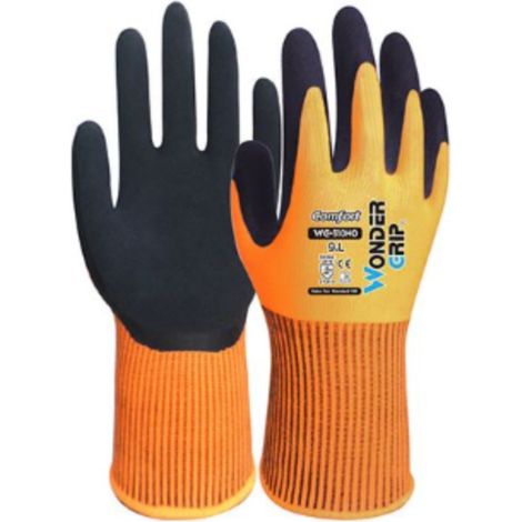 Guanti lavoro comfort resistenti alta visibilità arancione modello wg-310r misura extralarge - xl - confezione 1