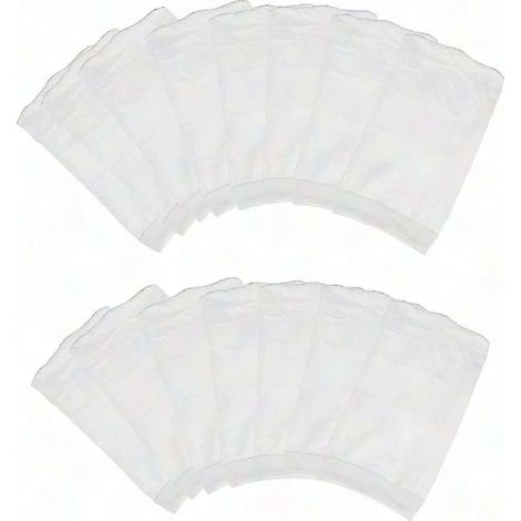 Lot de 20 sacs filtrants pour aspirateur de piscine compatibles avec Pool Blaster (1/5)