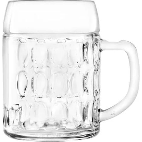 Bierglas, Bierkrug, Maßkrug, Bierseidel 6er Set Biergläser, Kaiser - 0,5 Liter