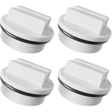 SP1022C Winterfestmachungs-Poolstopfen mit O-Ring zur Winterfestmachung von Pools während der Wintersaison und für die meisten Poolfilter (4er-Packung) (1/5)