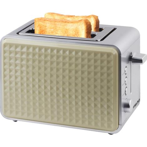 HIGH-TECH TOSTAPANE DA 750 WATT IN ACCIAIO E FINITURE AVORIO (1/2)
