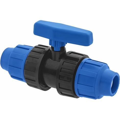 Valvola a sfera per raccordi per tubi dell'acqua da 25 mm – PN10 – Compatibile con tubi in polipropilene e PP (1/5)
