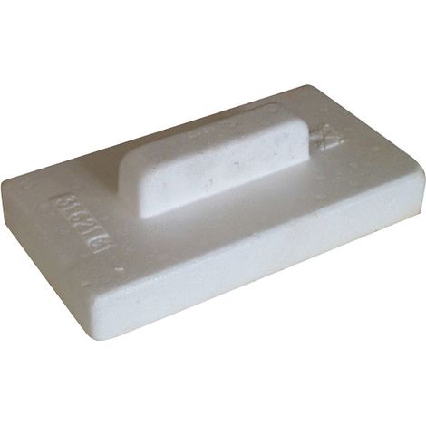 Frottoir Polystyrène 27 x 15 cm - Finition Traditionnelle pour Enduits de Ciment