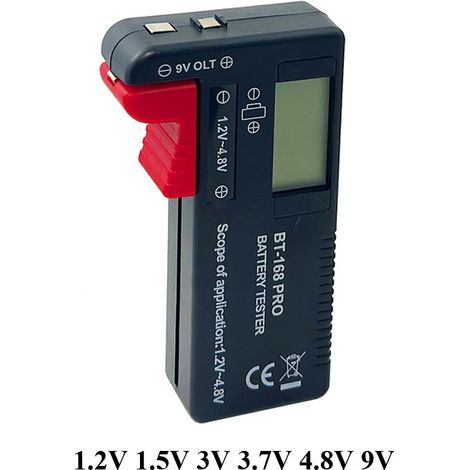 Testeur de batterie BT-168PRO, testeur de capacité et de puissance de batterie, affichage de la puissance de la batterie multi-spécifications