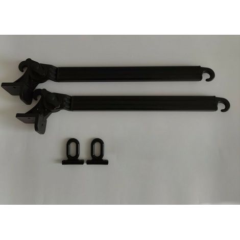 Braccetti per Tende da Sole in Alluminio 70 cm Coppia Kit con Occhioli Vari Colori (1/3)