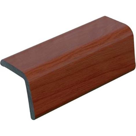 Paraspigolo liscio polistirene ciliegio mm 30x30 h.mm 2900 (10 pezzi)