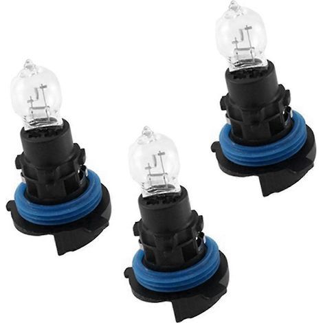 Lot de 3 ampoules de feux de jour avant avec culot pour 3008 5008 C5 12V 24W 6216F6 89072904 PH24W