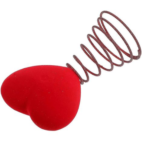Valentinstag-Partydekorationen, herzförmiger Baumschmuck, 3-teilig (1/5)