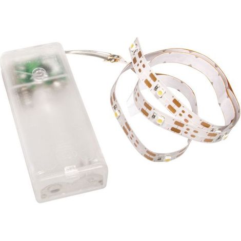 Bande lumineuse LED - RAYHER - 55 cm - 16 LED - Blanc chaud - Intérieur (1/2)