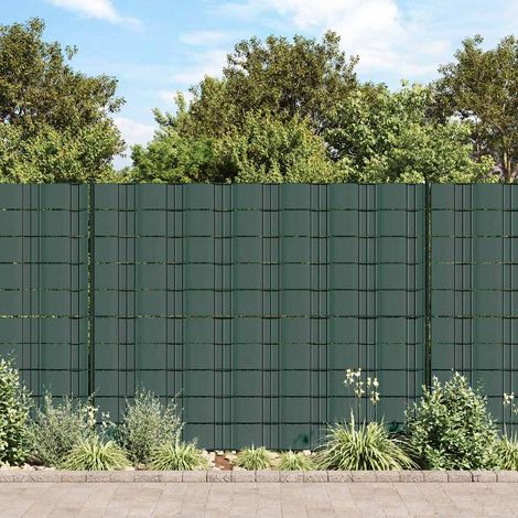 Brise vue pour balcon - Brise vent Écran d'intimité de jardin PVC 70 x 0,19 m Vert BV423519 - BonneVie (1/4)