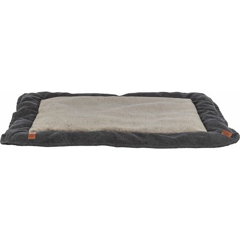 BE NORDIC Liegematte Föhr, eckig 100 x 70 cm schwarz/sand