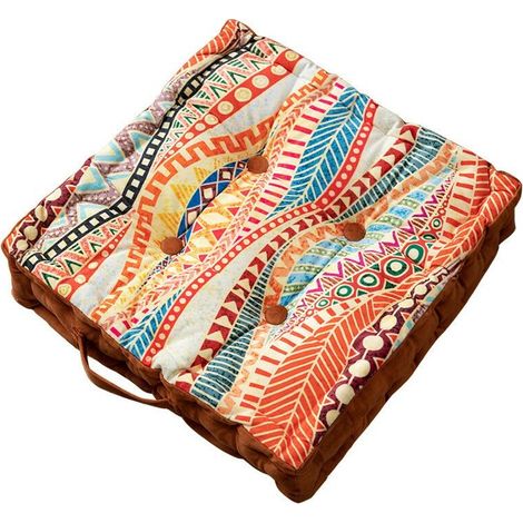 Coussin de sol- Coussin épaissi, 40x40cm