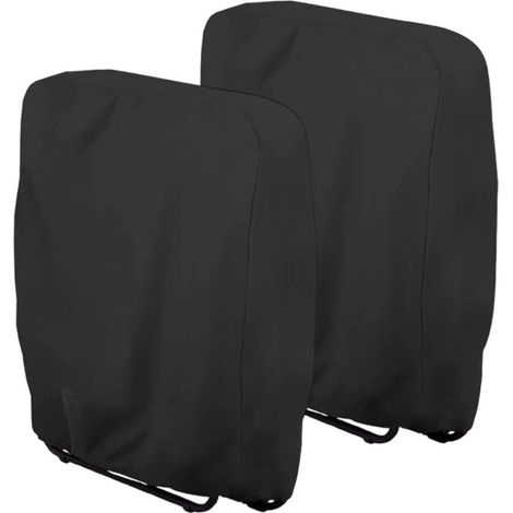 Housse chaise pliante extérieur, 210D oxford anti-poussière, pluie et soleil