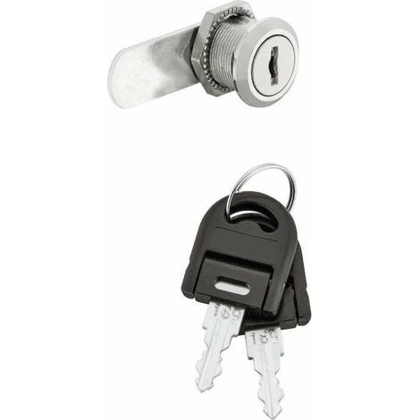 Serrure Came Cylindre Rond avec 2 Cles Plates (1/2)