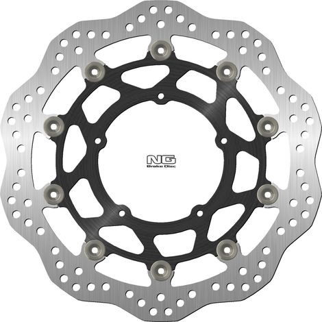 DISCO DE FRENO DELANTERO NG HONDA CRF 1100 L AFRICA TWIN ADVENTURE SPORT / DESERT TRACK / DCT '20-'25 (210X109X4,5MM) (5X6,25MM) ONDA LADO DERECHO FLOTANTE (CENTRO DE ALUMINIO)