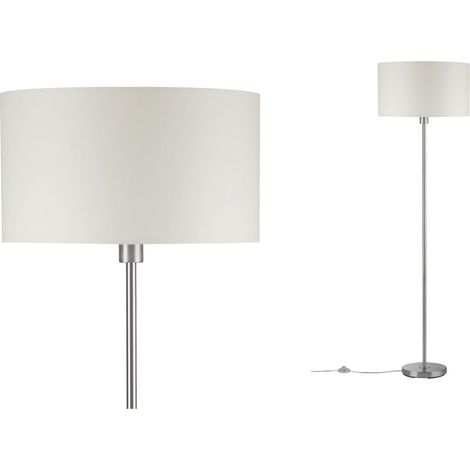 Tessa Stehleuchte max.1x60W E27 Creme Stoff (1/5)