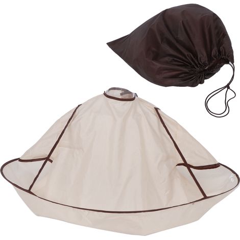 Cape anti-statique coupe de cheveux enfant adulte, tablier de coiffure professionnel pour salon de barbier. (1/5)
