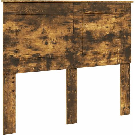 Maison Exclusive - Cabecero Roble Ahumado 100 cm Madera de ingeni (1/5)