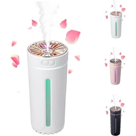 Humidificateur sans fil, humidificateur d'air sans fil à brume fraîche avec veilleuse et fonction de remplissage automatique sans eau (1/5)