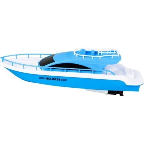 Bateau électrique à moteur pour enfants, yacht amusant et jouets de piscine adaptés aux garçons et aux filles (1/4)