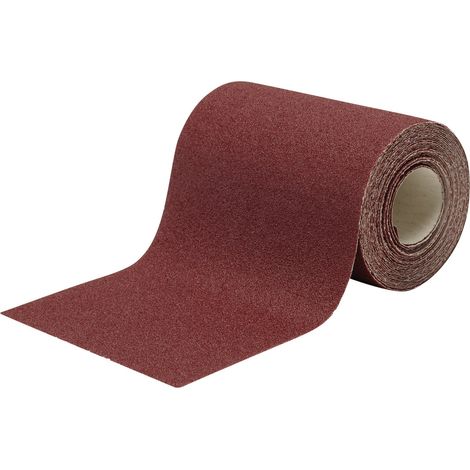 Draper General Purpose Sanding Roll, 115mm x 5m, 80 Grit – Versatile Sanding Tool for Wood, Metal, and Paint Preparation (1/5)