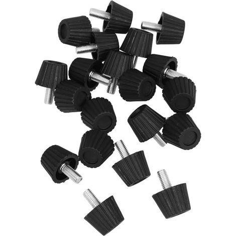 (20 Pièces) Réglables avec Patins Antidérapants Lot de Niveleurs pour Chaises Tables Protection Silencieuse Ajustement de Hauteur (1/5)