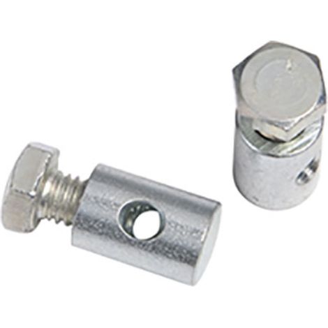 Morsetto zincato vite in testa mm  3,0 cf=pz 4 (5 confezioni)